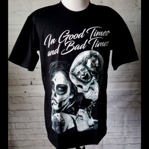 NEW T-Shirt Black Tattoo Artist Skull Ink Art sz L